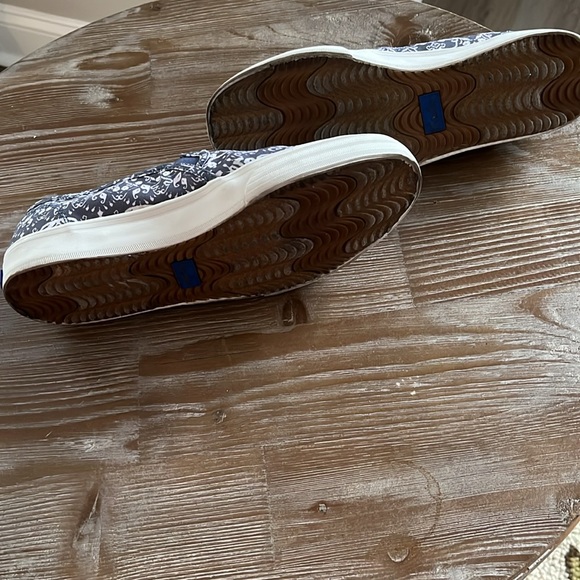 Keds Double Decker Blue Mosaic Slip On Sneaker - Picture 7 of 11